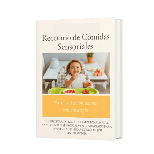 Recetario de comidas sensoriales como producto adicional opcional